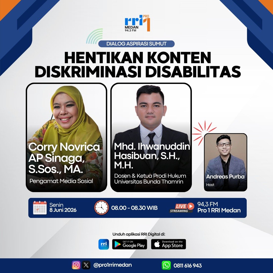 Dosen Hukum UBT Soroti Pentingnya Penghentian Konten Diskriminasi terhadap Penyandang Disabilitas